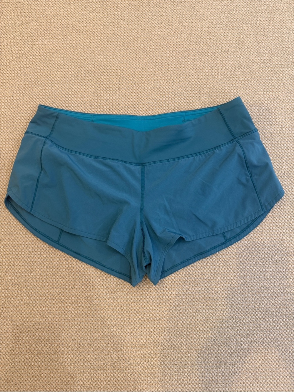 Lululemon Athletica Teal Women's Active Shorts - Lightweight Running Shorts